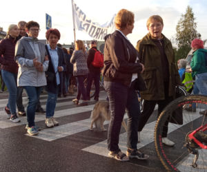 Wielki protest w Skawinie