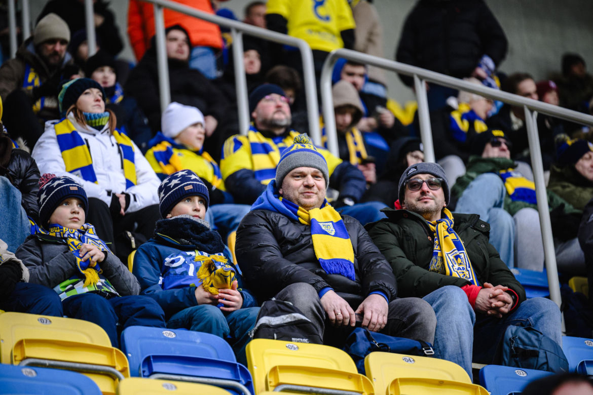 Arka Gdynia - Legia Warszawa: Zdjęcia kibiców z meczu 20. kolejki PKO BP Ekstraklasy