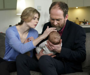 Barwy szczęścia, odc. 2268: Iwona (Izabela Zwierzyńska), Marek (Marcin Perchuć), Wioletka (Aurelia Żarnowiecka)
