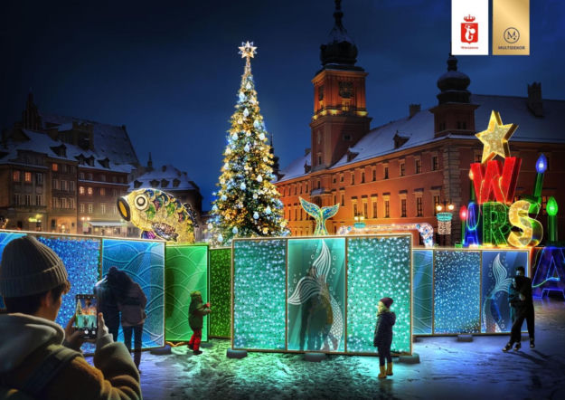 Takiej jeszcze nie było. Iluminacja świąteczna rozświetli Warszawę - ZDM Warszawa