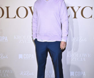 Herbuś w garniaku, Paschalska w lateksie, ale to Fabijański skradł show… pieskiem!