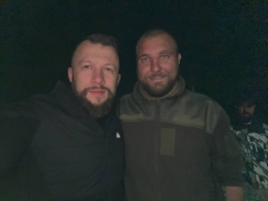 Żołnierze z AZOVa wolni
