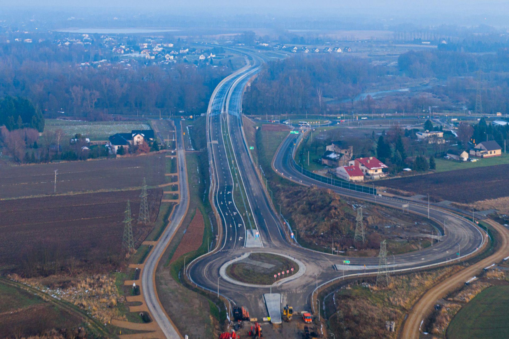 Obwodnica Oświęcimia w budowie