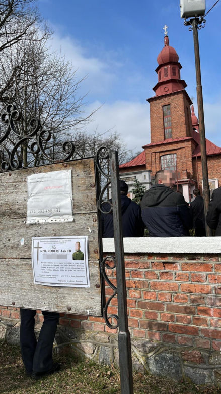 Pogrzeb 20-letniego Roberta. Żołnierz zmarł na poligonie w Drawsku Pomorskim