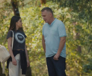 M jak miłość odc. 1899. Artur Rogowski (Robert Moskwa), Basia (Karina Woźniak)