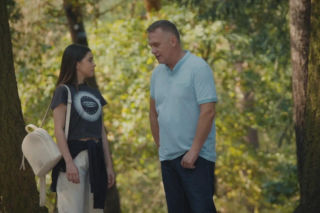 M jak miłość odc. 1899. Artur Rogowski (Robert Moskwa), Basia (Karina Woźniak)