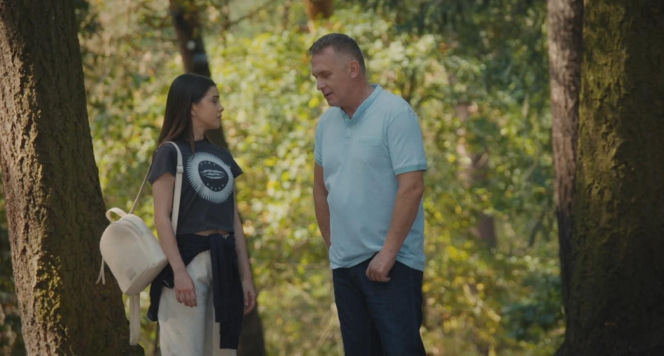 M jak miłość odc. 1899. Artur Rogowski (Robert Moskwa), Basia (Karina Woźniak)