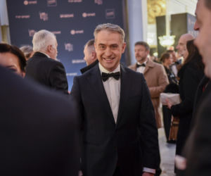 Krzysztof Gawkowski z żoną na Balu Mistrzów Sportu