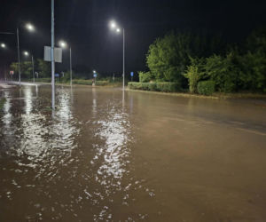 Zalane Starachowice. Widoki po burzy 1.07.2026