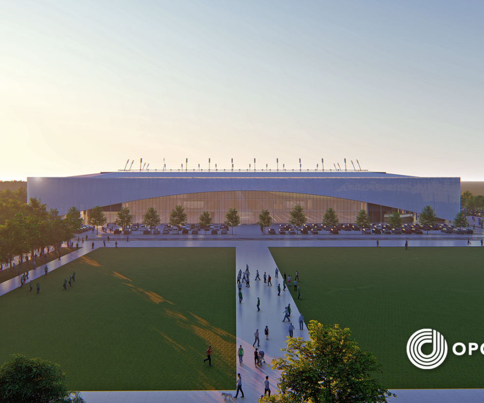 Nowy stadion Odry Opole. Wizualizacja projektu