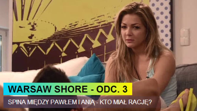 Warsaw Shore Ekipa z Warszawy online. Odcinek III - ale śmierdzi kupą!