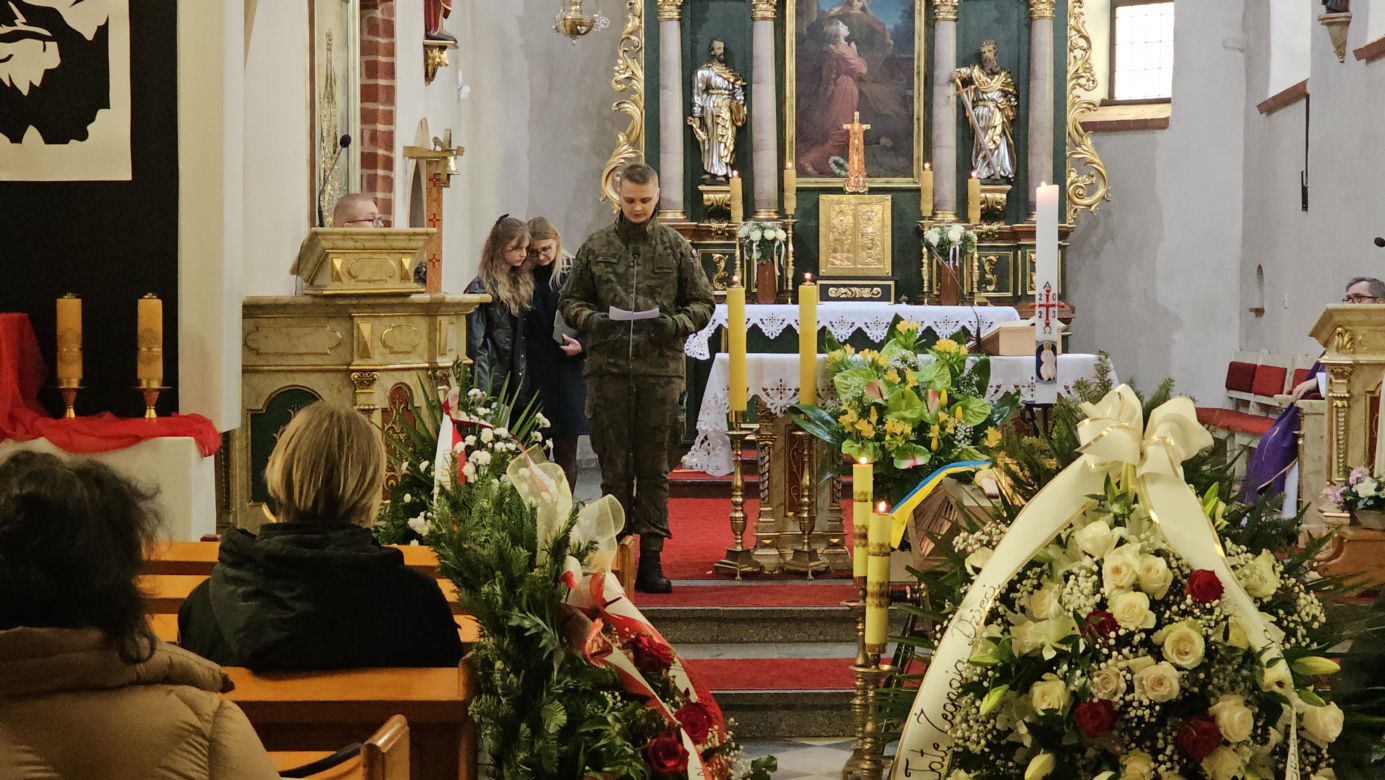 pogrzeb żołnierza, który zginął w Ukrainie