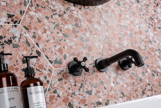 Modne płytki - wzór lastryko