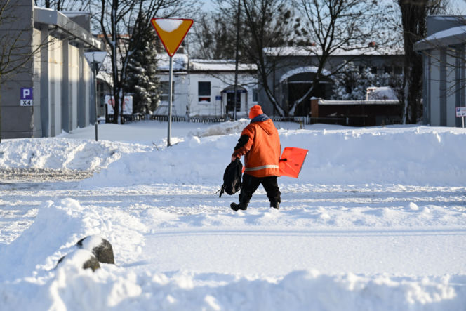 Słupsk pod śniegiem