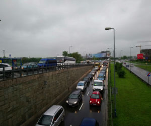 Kraków znów sparaliżowany: zalane ulice i armagedon na drogach