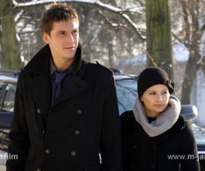 M jak miłość odc. 1064. Marcin (Mikołaj Roznerski), Kasia (Agnieszka Sienkiewicz)