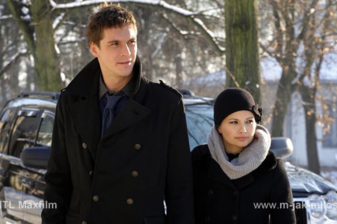 M jak miłość odc. 1064. Marcin (Mikołaj Roznerski), Kasia (Agnieszka Sienkiewicz)