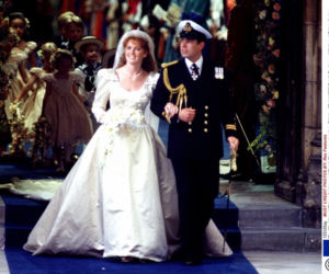 Ślub księcia Andrzeja i Sarah Ferguson 