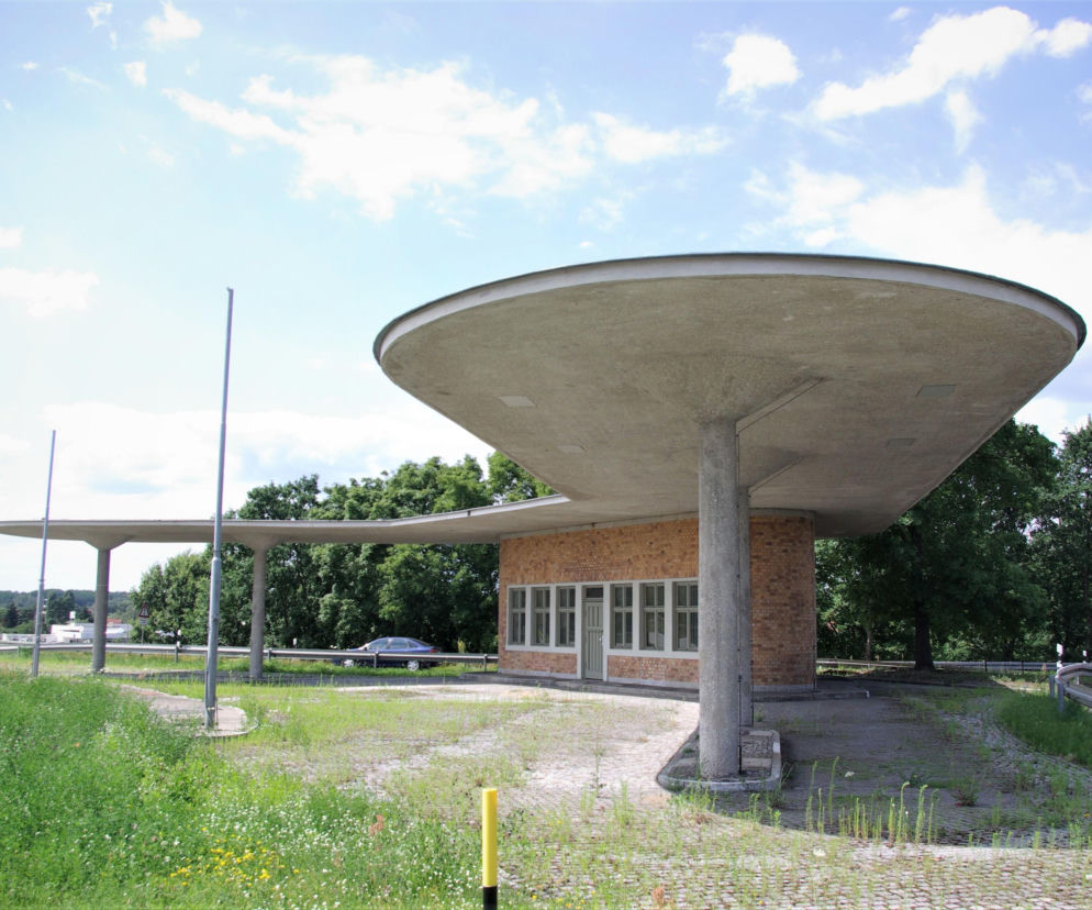 Stacja paliw w Fürstenwalde w Brandenburgii