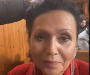 M jak miłość na planie. Marysia (Małgorzata Pieńkowska) na ślubie Pawła