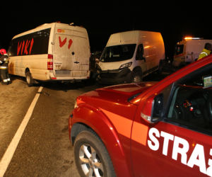 Wypadek pod Warszawą