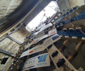 Maszyna TBM prawie gotowa do drążenia tunelu pod Świną