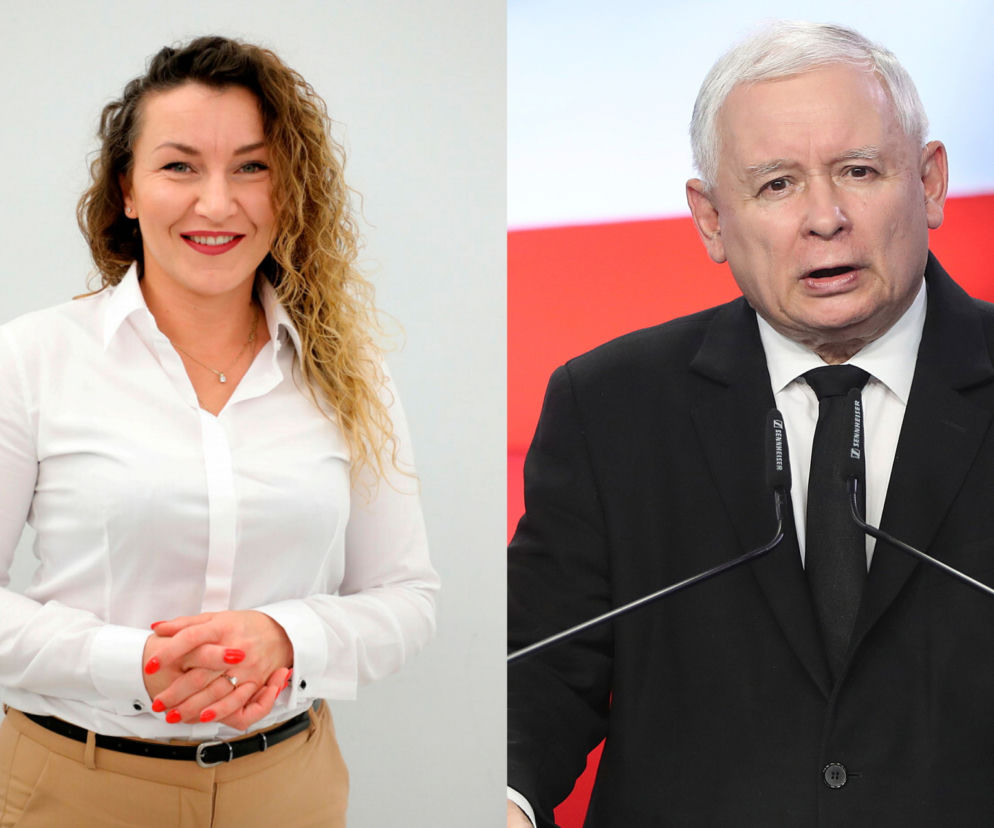 Monika Pawłowska, Jarosław Kaczyński