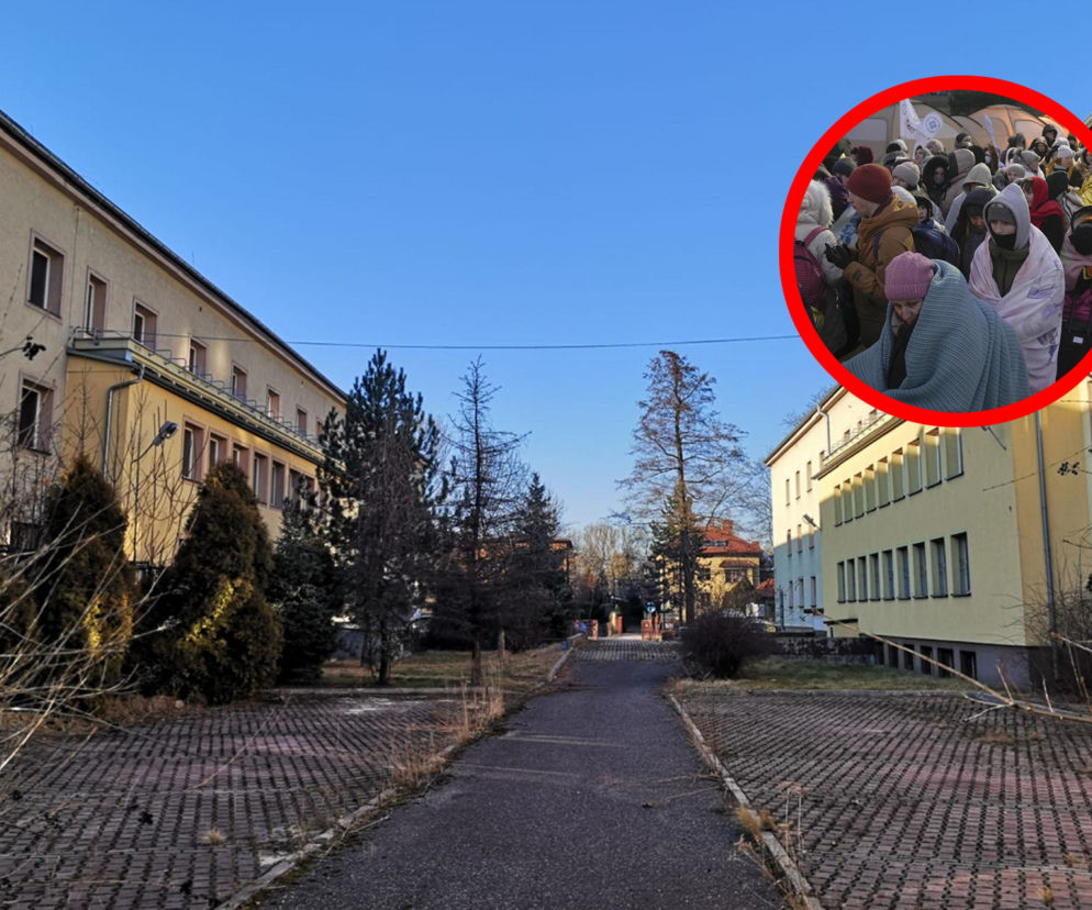 Katowice. Kiedyś mieszkali tu studenci. Teraz schronienie znajdą tam uchodźcy z Ukrainy