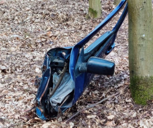 Makabra pod Płockiem! Seat mieszkańców Gostynina roztrzaskał się o drzewo [ZDJĘCIA]
