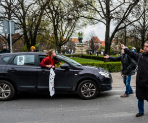 Strajk kobiet w Trójmieście. Awantura w centrum Gdańska