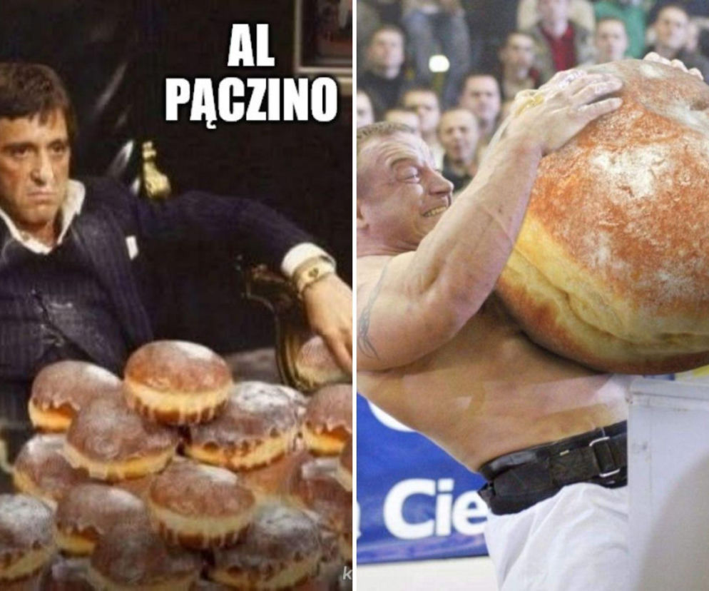 MEMY na Tłusty Czwartek 2026. Śmiech spala kalorie!