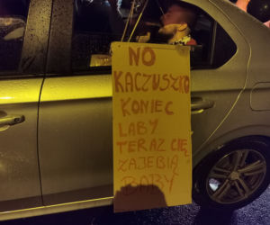 Samochodowy Strajk Kobiet w Kaliszu