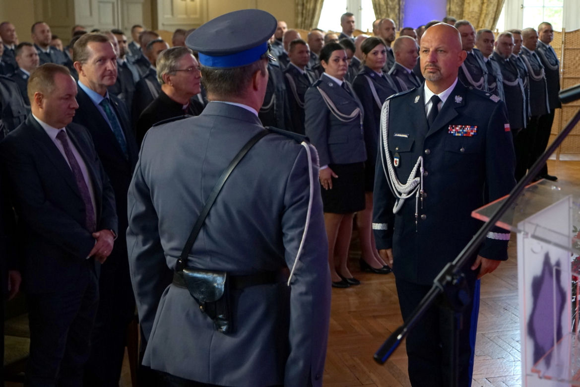 Kryształowe serca dla policjantów z całego regionu