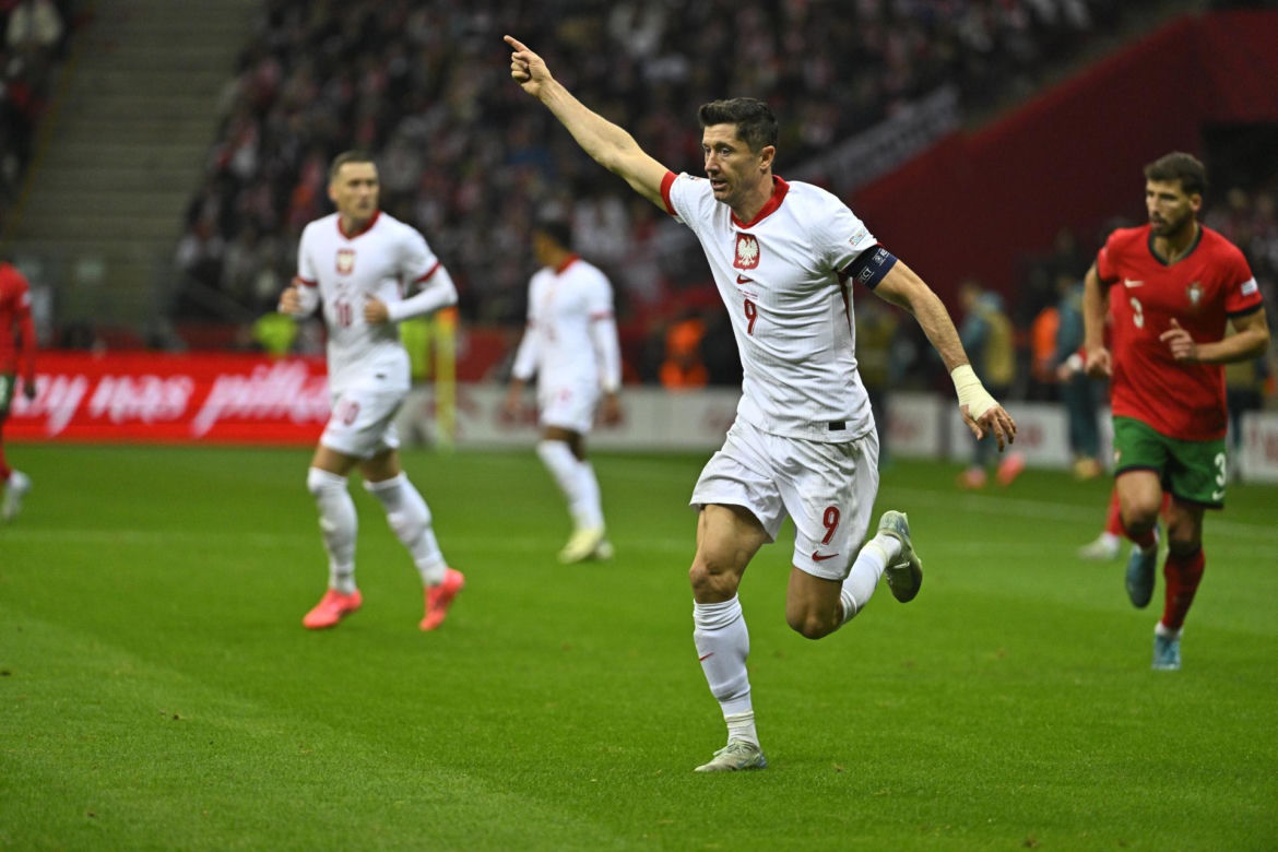 Robert Lewandowski i Jan Urban