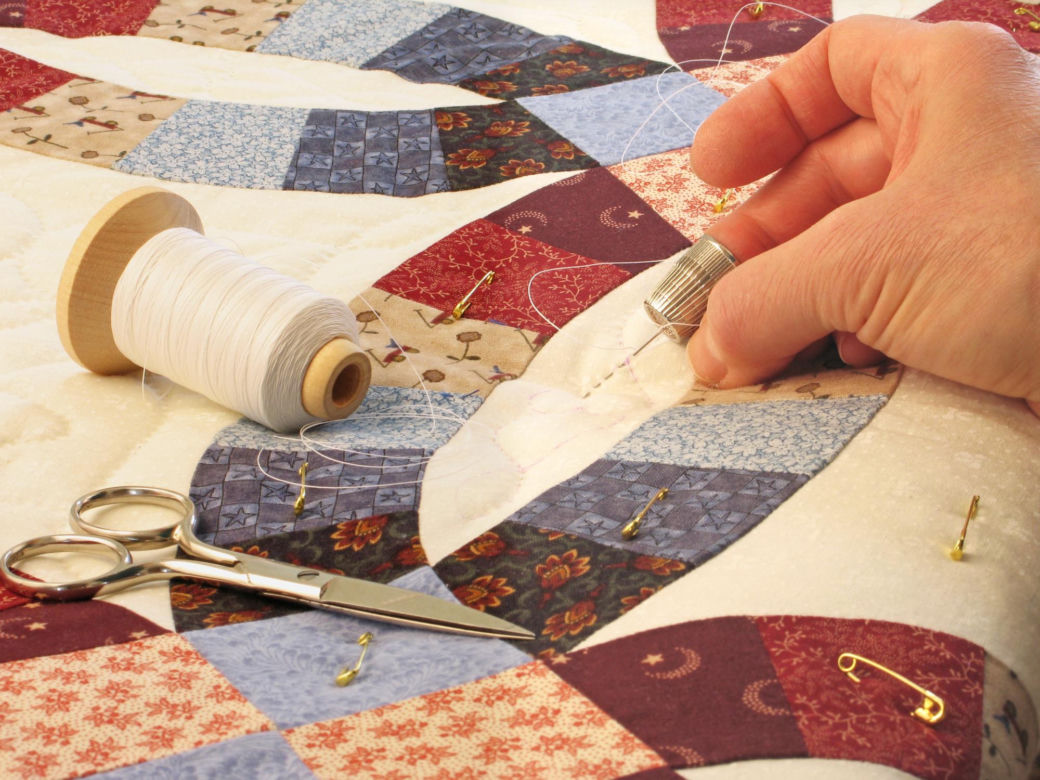 Narzuta patchwork DIY