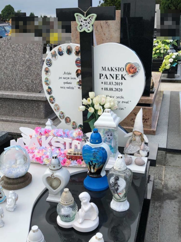 Łańcut. Grób malutkiego Maksia pięknie przybrany na Dzień Dziecka [ZDJĘCIA]