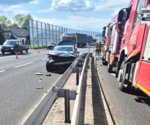 Śmiertelny wypadek na pod Cieszynem. Kierowca zginął na miejscu 