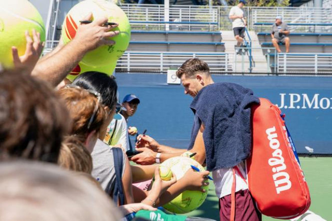 Trening polskich tenisistów przed US Open 2026