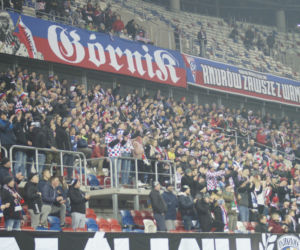 Górnik Zabrze - Lechia Gdańsk: Ponad 8 tysięcy fanów wspierało Trójkolorowych