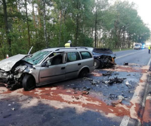 Groźny wypadek pod Bełchatowem