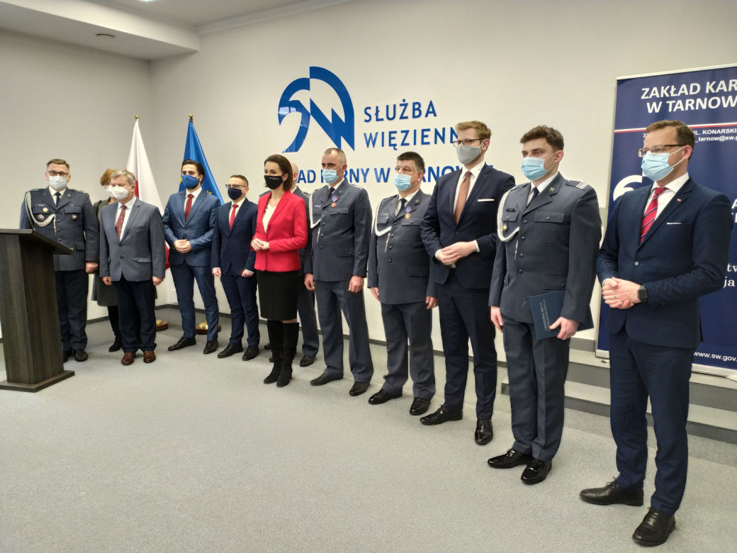 Odznaczenia w Zakładzie Karnym w Tarnowie