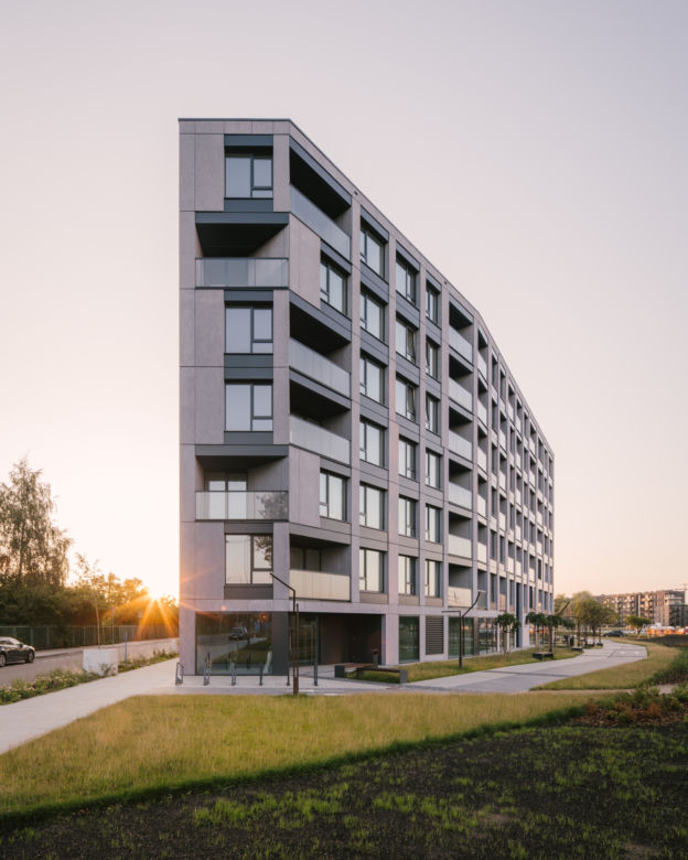 Chlebova Apartamenty nad brzegiem Motławy, w miejscu drugiej przemysłowej Fabryki Chleba w Gdańsku