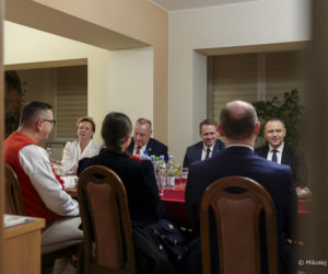 Para prezydencka kolędowała z góralami w Koniakowie