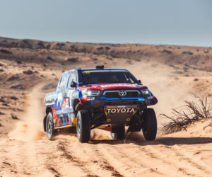 Kuba Przygoński i Toyota Hilux 