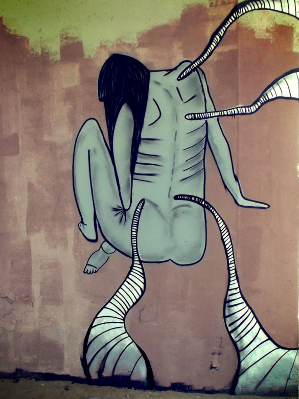Trasa Zamkowa - graffiti