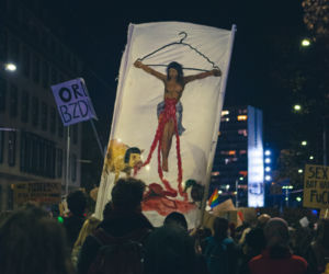 Protest kobiet we Wrocławiu