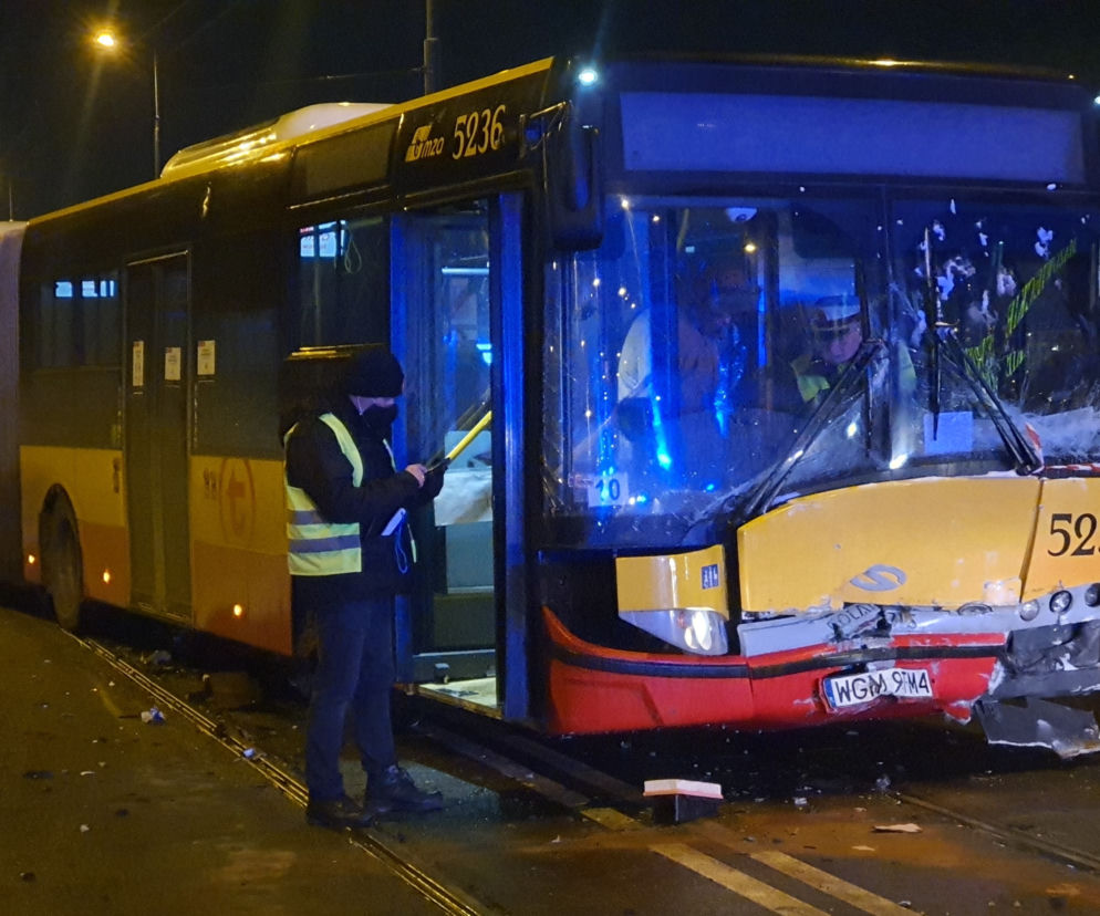 Potworny wypadek na moście Śląsko-Dąbrowskim
