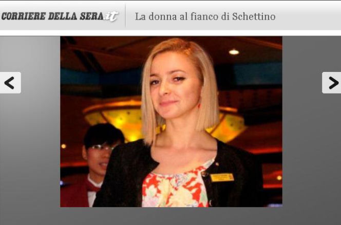 Costa Concordia. Domnica Cemortan - tajemnicza znajoma kapitana Francesco Schettino