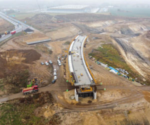 Budowa węzła w Kołbaskowie na autostradzie A6