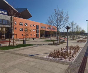 Przed halą Enea Arena powstaje Aleja Szczecińskich Olimpijczyków